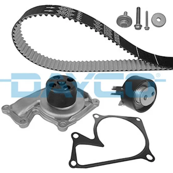 DAYCO KTBWP5322 Vandpumpe + Tandremssæt for Renault, Nissan, Dacia