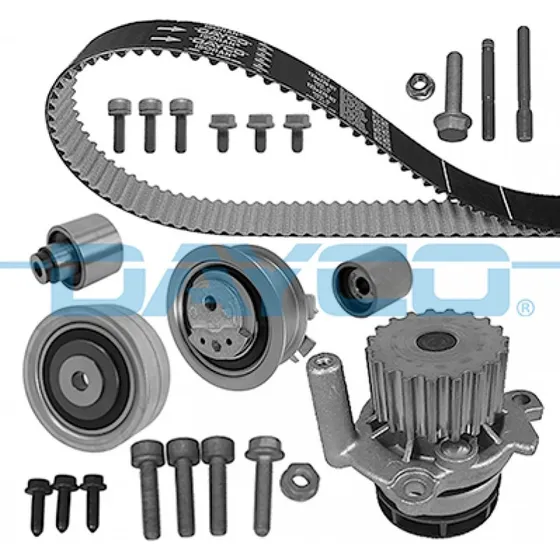 DAYCO Vandpumpe + Tandremssæt KTBWP7880 for VW, Audi, Skoda