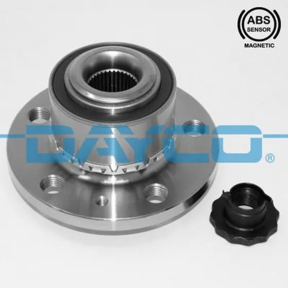 DAYCO Hjullejesæt KWD1004 til VW, Audi, Skoda med ABS-sensor