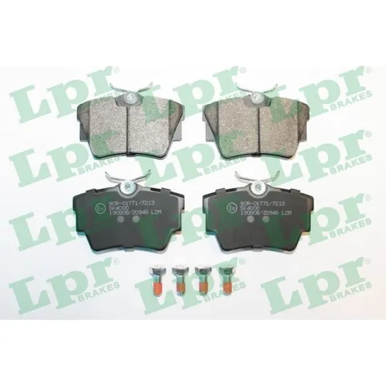LPR 05P946 Bremseklodser til FIAT, NISSAN, OPEL, RENAULT, VAUXHALL