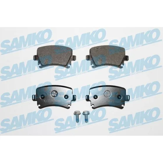 SAMKO 5SP1219 Bremseklodser til AUDI, SEAT, SKODA, VW