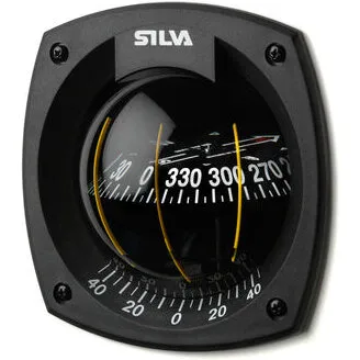 Silva 125B/H vægkompas med klinometer og belysning (Pacific)