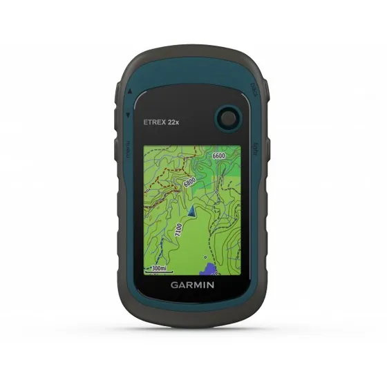 Garmin eTrex 22x håndholdt GPS (TopoActive Europa, blå)