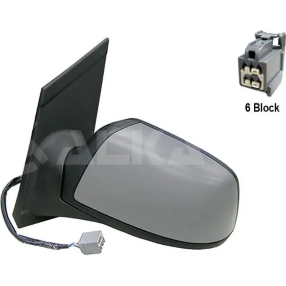 ALKAR 6123400 Sidespejl Elektrisk, Venstre, Til Ford Focus II