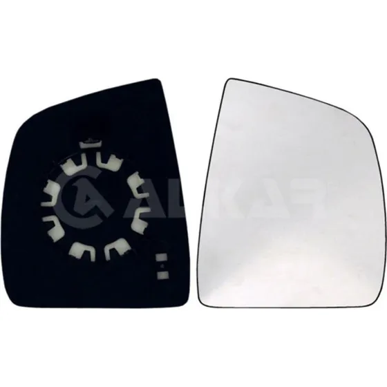 ALKAR 6402929 Spejlglas, udvendig, til FIAT, OPEL, VAUXHALL