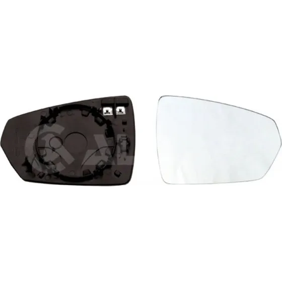 ALKAR Spejlglas 6432744, udvendig, opvarmet, konveks