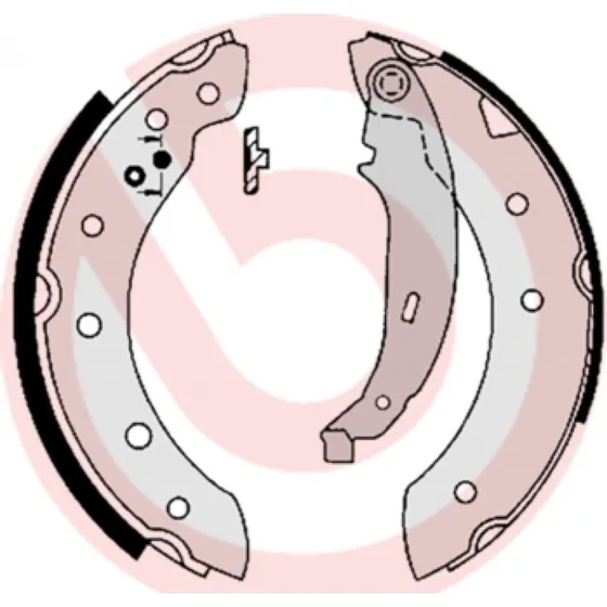 Brembo Bremsebakkesæt S 61 520 til Renault, Peugeot, Citroën