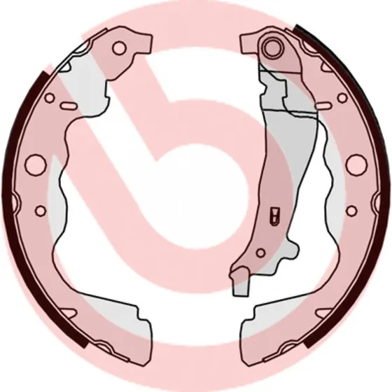 Brembo Bremsebakkesæt S 68 546, 4154200220, til Mercedes-Benz, Renault, Nissan