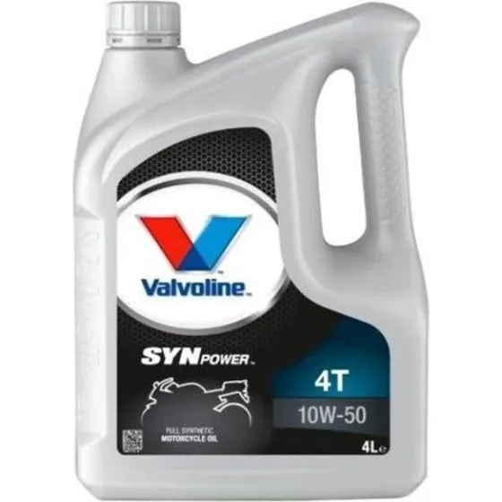 Valvoline SynPower 10W-50 4T 4L Motorolie
