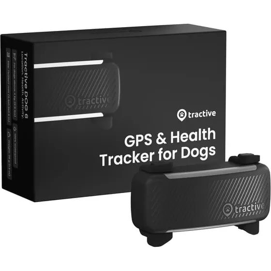 Tractive DOG 6 GPS-tracker til hunde (sort)