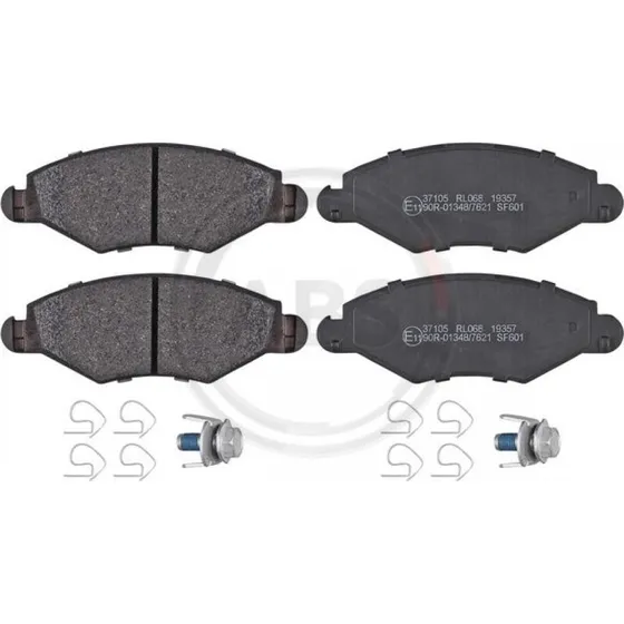 A.B.S. Bremseklodser 37105 for PEUGEOT 206 (foraksel)
