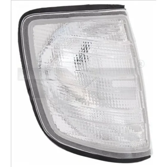 TYC Blinklys 18-3289-93-2, hvid, ECE-godkendt, til Mercedes-Benz 124