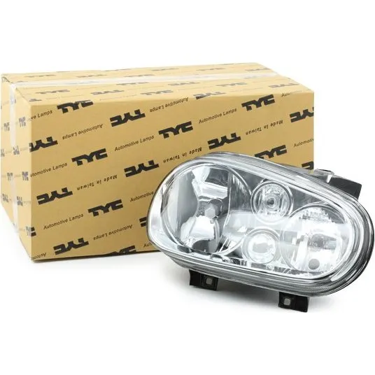 TYC Forlygte 20-5385-18-2, H7/H1, til VW Golf IV