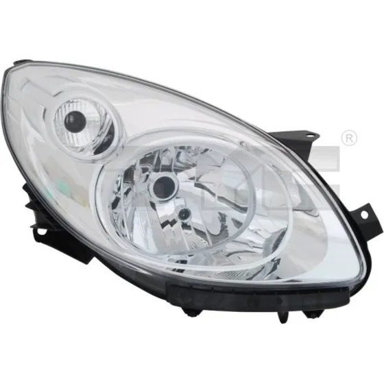 TYC Forlygte 20-1401-26-2 H4 Krom til Renault Twingo II