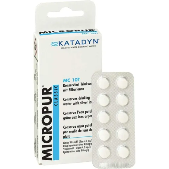Katadyn Micropur Classic MC 1T, 4×25 tabletter (100 stk)