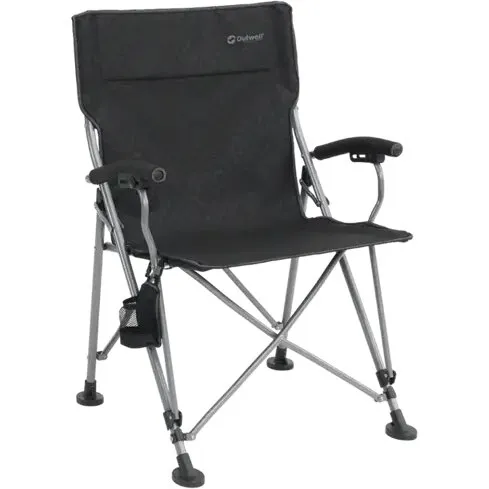 Outwell Campo XL campingstol 67x67x97 cm - Sort - Max 150 kg
