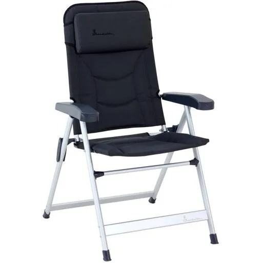 Isabella Loke Low back foldbar campingstol, mørkgrå