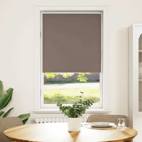 vidaXL Rullegardin Mørklægning 70x175 cm, 100% Polyester
