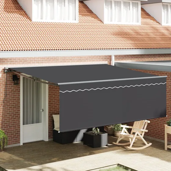 Dekra Antracit Markise 400×300 cm