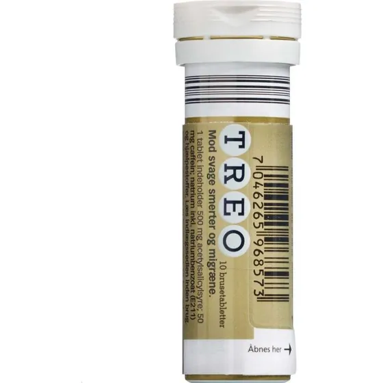 Treo 10 brusetabletter 500+50 mg