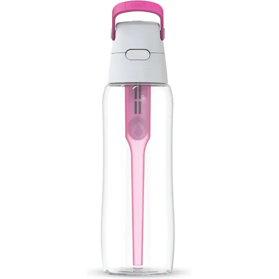Dafi Solid filterflaske 0,7 l – pink (Tritan)