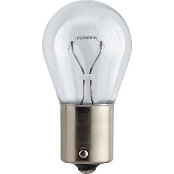 PHILIPS 12498LLECOB2 P21W Glødepære BA15s, 21W, LongLife EcoVision