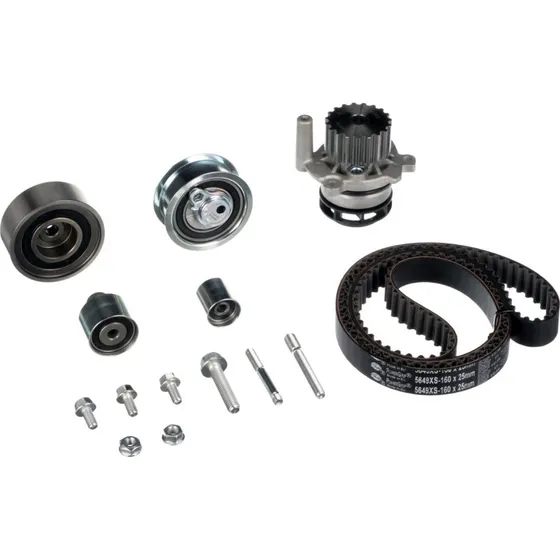 GATES KP25649XS-1 Vandpumpe + Tandremssæt, G-Force Redline™