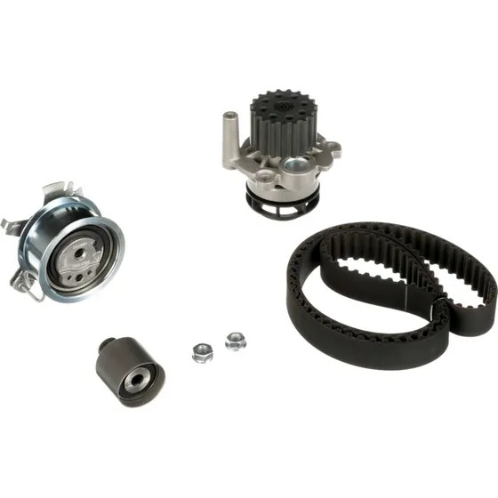 GATES KP55569XS-4 Vandpumpe + Tandremssæt, PowerGrip