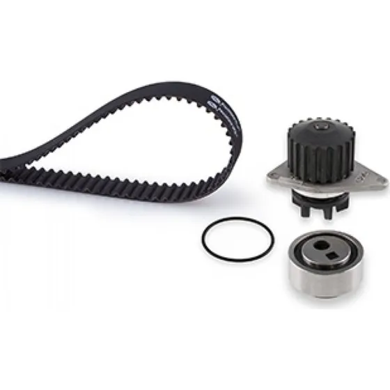 GATES KP15127XS Vandpumpe + Tandremssæt, PowerGrip
