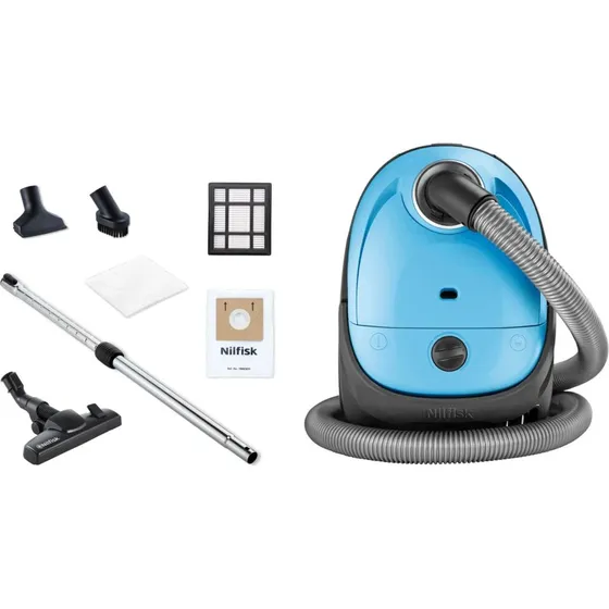 Nilfisk One LBB10P05A Støvsuger 3L, 750W, Lyseblå