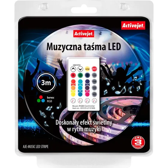 Activejet LED Strip 3m RGB