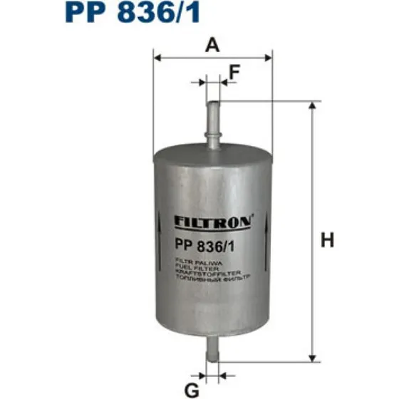 FILTRON PP 836/1 Brændstoffilter