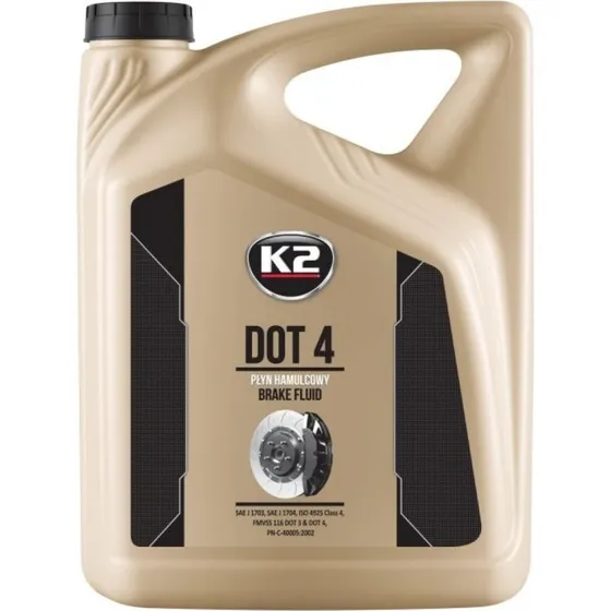 K2 Bremsevæske T114 DOT4 5L