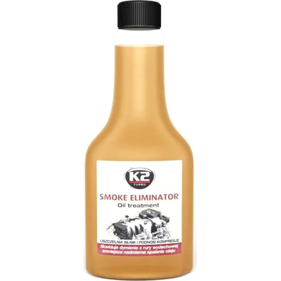 K2 Motorolieadditiv T351 355ml – Stop røg i bilens motor