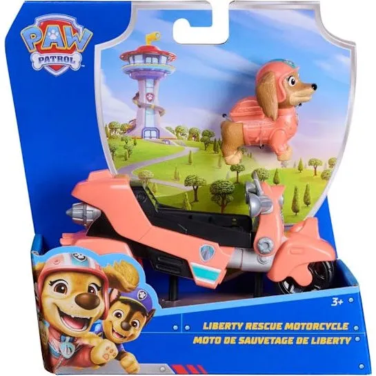 Paw Patrol Liberty Redningsmotorcykel med figur