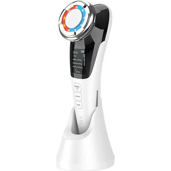 Anlan Facial Massager med EMS og 5 Plejetilstande