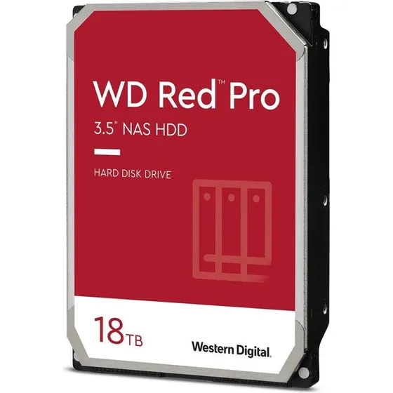 Western Digital Red Pro 18TB SATA 7200 RPM NAS Harddisk