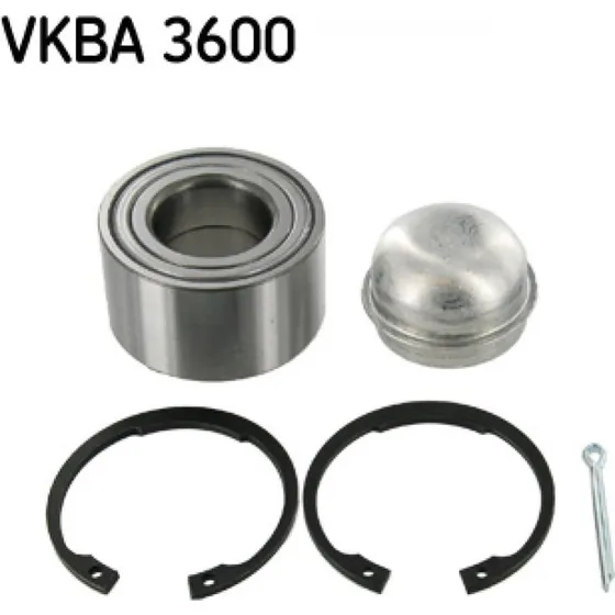 SKF VKBA 3600 Hjullejesæt, 2 stk, for OPEL & Vauxhall