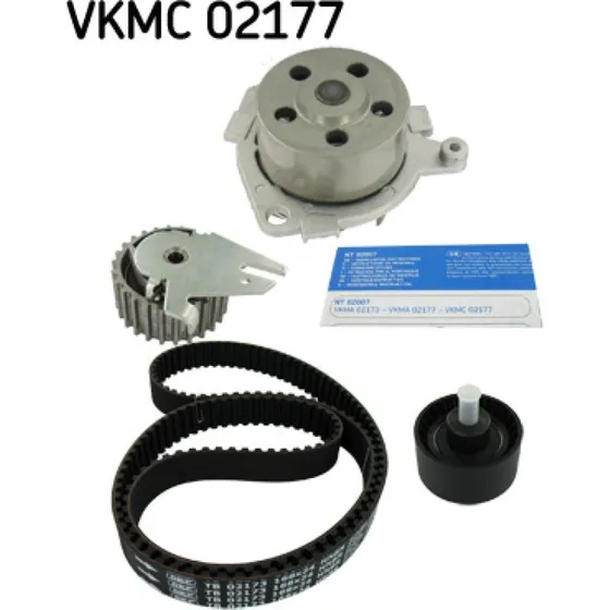 SKF VKMC 02177 Vandpumpe og Tandremssæt