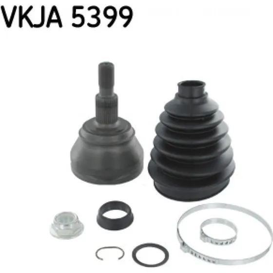 SKF Knokkelled VKJA 5399, drivaksel, hjulsidet, 1J0498099EX