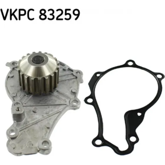 SKF Vandpumpe VKPC 83259 til OPEL, FORD, FIAT, 19 tænder