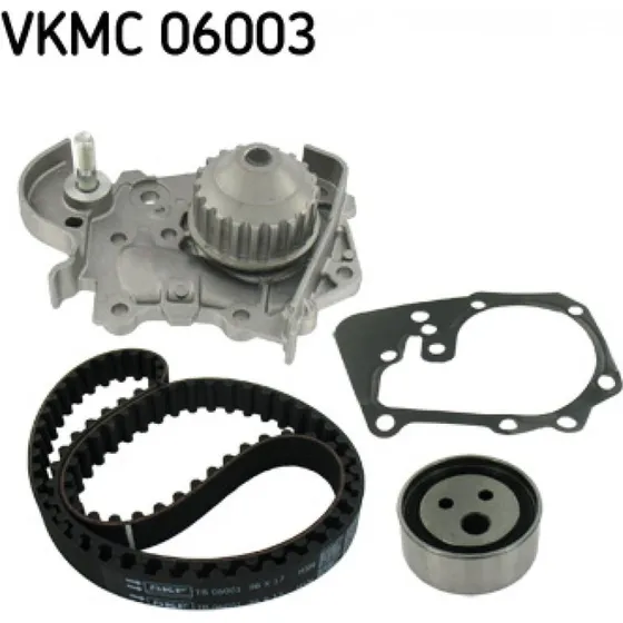 SKF Vandpumpe + Tandremssæt VKMC 06003, 96 tænder, 17 mm bred