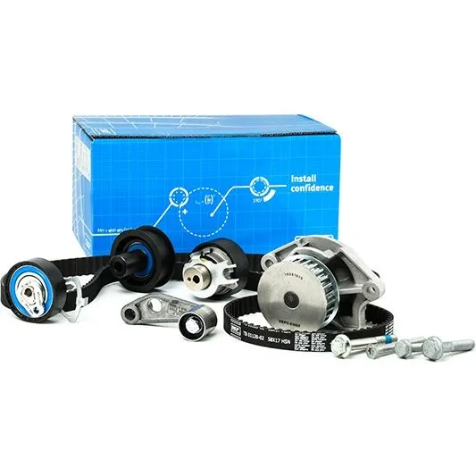 SKF Vandpumpe + Tandremssæt VKMC 01121-1, 130/58, til VW, Audi, Skoda