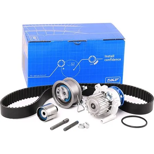 SKF Vandpumpe + Tandremssæt VKMC 01250-2, 120 tænder, 30 mm bred