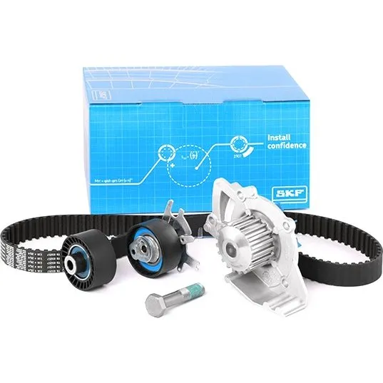 SKF Vandpumpe + Tandremssæt VKMC 03257, 116 tænder, 25,4 mm