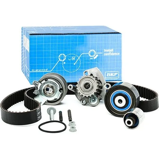 SKF Vandpumpe + Tandremssæt VKMC 01255-1 for VW, Audi, Skoda