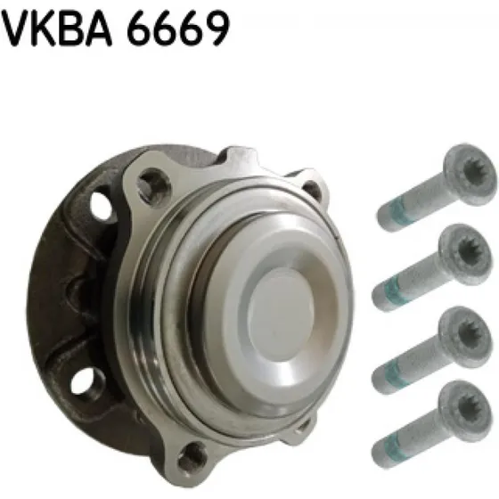 SKF VKBA 6669 Hjullejesæt til BMW 5, 6, 7, X3