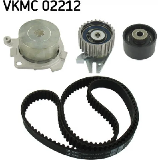 SKF Vandpumpe + Tandremssæt VKMC 02212 for Alfa Romeo & Lancia
