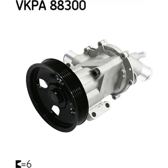 SKF Vandpumpe VKPA 88300 til FIAT, MINI, JEEP