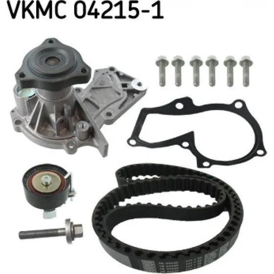 SKF Vandpumpe + Tandremssæt VKMC 04215-1 for FORD